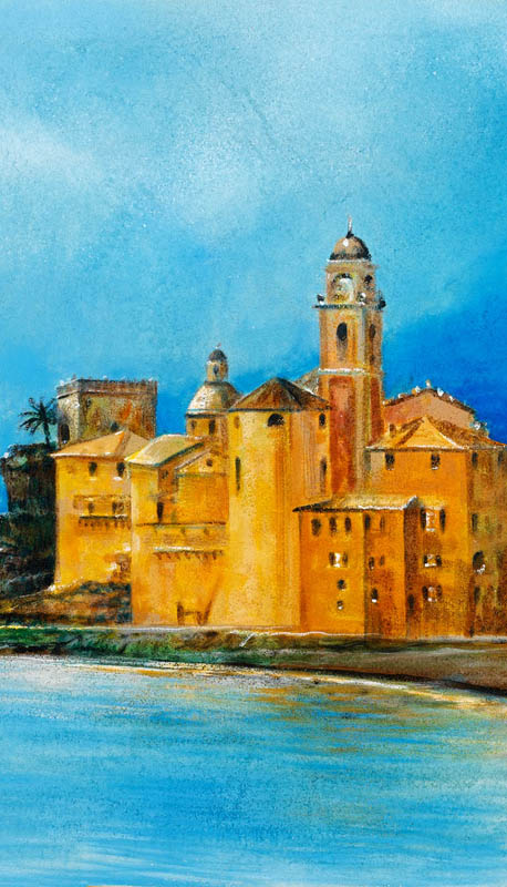 Affresco I colori di Camogli
